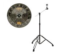 Meinl 18" Classics Custom Dark Heavy China & Gear4music Boom Arm Stand Black