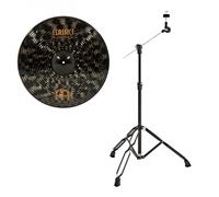 Meinl 22" Classics Custom Dark Ride Cymbal & Gear4music Boom Arm Stand Black