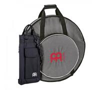 Meinl 22" Ripstop Cymbal Backpack & Stick Bag Bundle Carbon Grey