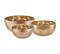 Meinl 3-Piece Engraved Singing Bowl Set (600 800 1000)