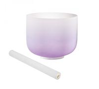 Meinl 8" Crystal Singing Bowl Purple & Coated Rod Note B4
