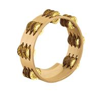Meinl Artisan Edition Compact 8 Inch Tambourine 3 Rows Brass Jingles