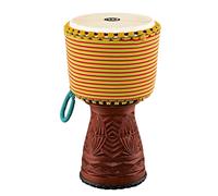 Meinl Artisan Series 12 Tongo Carved Djembe Coloured Rope