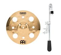 Meinl Classics Custom 12" Trash Splash & Gear4music Deluxe Weighted Cymbal Grabber Arm