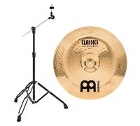Meinl Classics Custom 18" China & Gear4music Boom Arm Stand Black