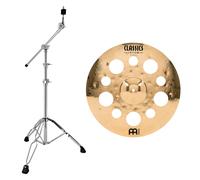 Meinl Classics Custom 18 Trash Crash & Heavy Duty Cymbal Boom Stand by Gear4music