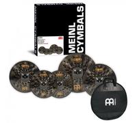 Meinl Classics Custom Dark Cymbal Box Set & Bag with Free 18 Crash