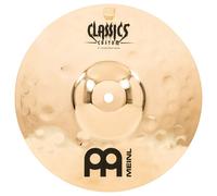 Meinl Cymbals Classics Custom Extreme Metal Splash Cymbal 10 inch (Video) for Drum Set (25,40cm) B12 Bronze, Brilliant Finish, Made in Germany (CC10EMS-B)