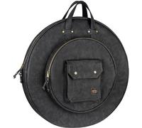 Meinl Cymbals 22" Cymbal Bag - Vintage Hyde - Adjustable Backpack Straps, Heavy-Duty Fabric and Carrying Grip (MVHC22BK)