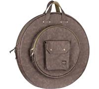 Meinl Cymbals 22" Cymbal Bag - Vintage Hyde - Adjustable Backpack Straps, Heavy-Duty Fabric and Carrying Grip (MVHC22DB)