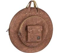 Meinl Cymbals 22" Cymbal Bag - Vintage Hyde - Adjustable Backpack Straps, Heavy-Duty Fabric and Carrying Grip (MVHC22LB)