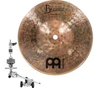 Meinl Cymbals Artist Concept Models Benny Greb Crasher Hats 8 inch (Video) Trash Stack Cymbal for Drum Kit (20,32cm) B20 Bronze, Dark Finish (AC-8CRASHER)