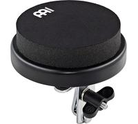 Meinl Cymbals Bass Drum Mounted Pad - 4 Inches - with Clamp - Drum Accessory, Black (MBDMP4BK)