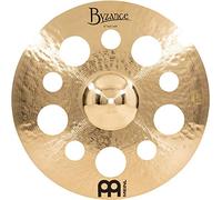 Meinl Cymbals Byzance Brilliant Trash Crash Cymbal 18 inch (Video) for Drum Kit (45,72cm) B20 Bronze, Brilliant Finish (B18TRC-B)