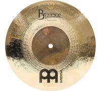 Meinl Cymbals Byzance Polyphonic Brilliant 10" Splash - MADE IN TURKEY - Hand Hammered B20 Bronze, 2-YEAR WARRANTY
