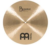 Meinl Cymbals Byzance Traditional Crash Medium Thin Cymbal 16 inch (Video) for Drum Kit (40,64cm) B20 Bronze, Traditional Finish (B16MTC)