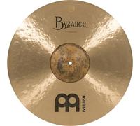 Meinl Cymbals Byzance Traditional Polyphonic Ride Cymbal 21 inch (Video) for Drum Kit (53,34cm) B20 Bronze, Traditional Finish (B21POR)