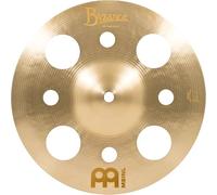 Meinl Cymbals Byzance Vintage Trash Splash Cymbal 10 inch (Video) for Drum Kit (25,40cm) B20 Bronze, Sandblasted Finish (B10TRS)