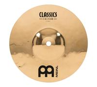 Meinl Cymbals Classics Custom Brilliant Splash Cymbal 8 inch (Video) for Drum Set (20,32cm) B12 Bronze, Brilliant Finish, Made in Germany (CC8S-B)