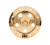 Meinl Cymbals Classics Custom Brilliant Trash China Cymbal 16 inch (Video) for Drum Set (40,64cm) B12 Bronze, Brilliant Finish, Made in Germany (CC16TRCH-B)