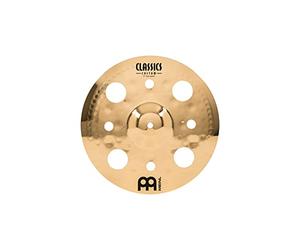 Meinl Cymbals Classics Custom Brilliant Trash Splash Cymbal 12 inch (Video) for Drum Set (30,48cm) B12 Bronze, Brilliant Finish, Made in Germany (CC12TRS-B)