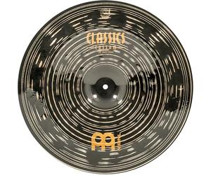 Meinl Cymbals Classics Custom Dark China Cymbal 18 inch (Video) for Drum Set (45,72cm) B12 Bronze, Dark Finish, Made in Germany (CC18DACH)