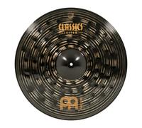 Meinl Cymbals Classics Custom Dark Crash Cymbal 21 inch (Video) for Drum Set (53,34cm) B12 Bronze, Dark Finish, Made in Germany (CC21DAC)