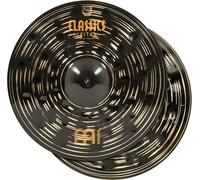 Meinl Hi-Hat Cymbals Classics Custom Dark - 14" Pair, B12 Bronze, Dark Finish, Made in Germany