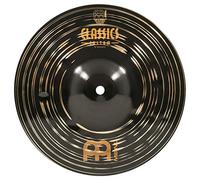 Meinl Cymbals Classics Custom Dark Splash Cymbal 10 inch (Video) for Drum Set (25,40cm) B12 Bronze, Dark Finish, Made in Germany (CC10DAS)