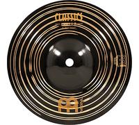 Meinl Cymbals Classics Custom Dark Splash Cymbal 8 inch (Video) for Drum Set (20,32cm) B12 Bronze, Dark Finish, Made in Germany (CC8DAS)