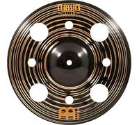 Meinl Cymbals Classics Custom Dark Trash Splash Cymbal 12 inch (Video) for Drum Set (30,48cm) B12 Bronze, Dark Finish, Made in Germany (CC12DATRS)