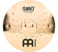 Meinl Cymbals Classics Custom Extreme Metal Crash Cymbal 17 inch (Video) for Drum Set (43,18cm) B12 Bronze, Brilliant Finish, Made in Germany (CC17EMC-B)