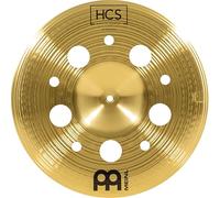 Meinl Cymbals HCS Trash China Cymbal 16 inch (Video) for Drum Set (40,64cm) with holes Traditional Finish Brass, Made In Germany (HCS16TRCH)