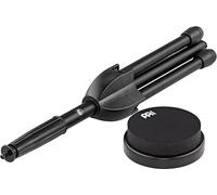 Meinl Cymbals Marshmallow Pad Set - 4 Inches - with Stand - Drum Accessory, Black (MMP4BK-MPPS)