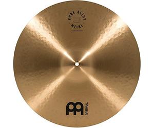 Meinl Cymbals Pure Alloy Crash Medium Cymbal 18 inch (Video) for Drum Set (45,72cm) Pure Alloy Bronze, Traditional Finish (PA18MC)