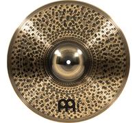 Meinl Cymbals Pure Alloy Custom Crash Medium Thin Cymbal 16 inch (Video) for Drum Set (40,64cm) Pure Alloy Bronze, Custom Smoked Bronze Finish (PAC16MTC)