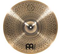 Meinl Cymbals Pure Alloy Custom Crash Medium Thin Cymbal 19 inch (Video) for Drum Set (48,26cm) Pure Alloy Bronze, Custom Smoked Bronze Finish (PAC19MTC)