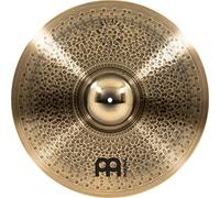 Meinl Cymbals Pure Alloy Custom Ride Medium Thin Cymbal 22 inch (Video) for Drum Set (55,88cm) Pure Alloy Bronze, Custom Smoked Bronze Finish (PAC22MTR)