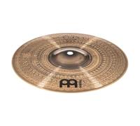 Meinl Cymbals Pure Alloy Custom Splash Cymbal 10 inch (Video) for Drum Set (25,40cm) Pure Alloy Bronze, Custom Smoked Bronze Finish (PAC10S)