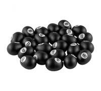 Meinl Percussion Egg Shaker Set - 24 Egg Shaker in a set with clear, soft Sound - Musical Instrument - Plastic, Black (ES-SET24-BK)