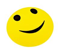 Meinl Percussion Shaker Face Instrument - Flat, curved shaker - Musical Instrument - Gift idea - ABS Plastic, Yellow (FACE-H)