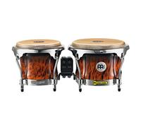 Meinl Free Ride Series 7" & 8 1/2" Wood Bongos Brown Burl