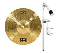 Meinl HCS 10 Splash Cymbal & Gear4music Multiple Grabber Arm