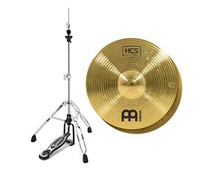 Meinl HCS 13 Hi Hat Cymbals & Premier Artist Hi-Hat Stand
