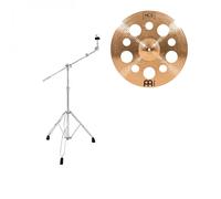 Meinl Cymbals HCS Bronze Trash Crash Cymbal 18 inch (Video) for Drum Set (45,72cm) B8 Bronze, Traditional Finish, Made in Germany (HCSB18TRC)