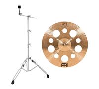 Meinl HCS Bronze 18" Trash Crash & Premier Artist Boom Cymbal Stand