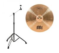 Meinl HCS Bronze 20" Ride & Gear4music Boom Arm Stand Black