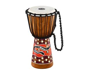 Meinl HDJ5-S 8 inch Headliner Series Rope Tuned Wood Djembe - Python