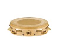 Meinl Headed Artisan Edition Tambourine 2 Rows Brass Jingles Maple
