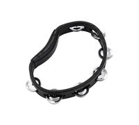 Meinl HTBK Headliner Series Hand Held ABS Tambourine 1 Row, Black (NEW)